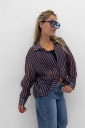camicia leggermente trasparente trace